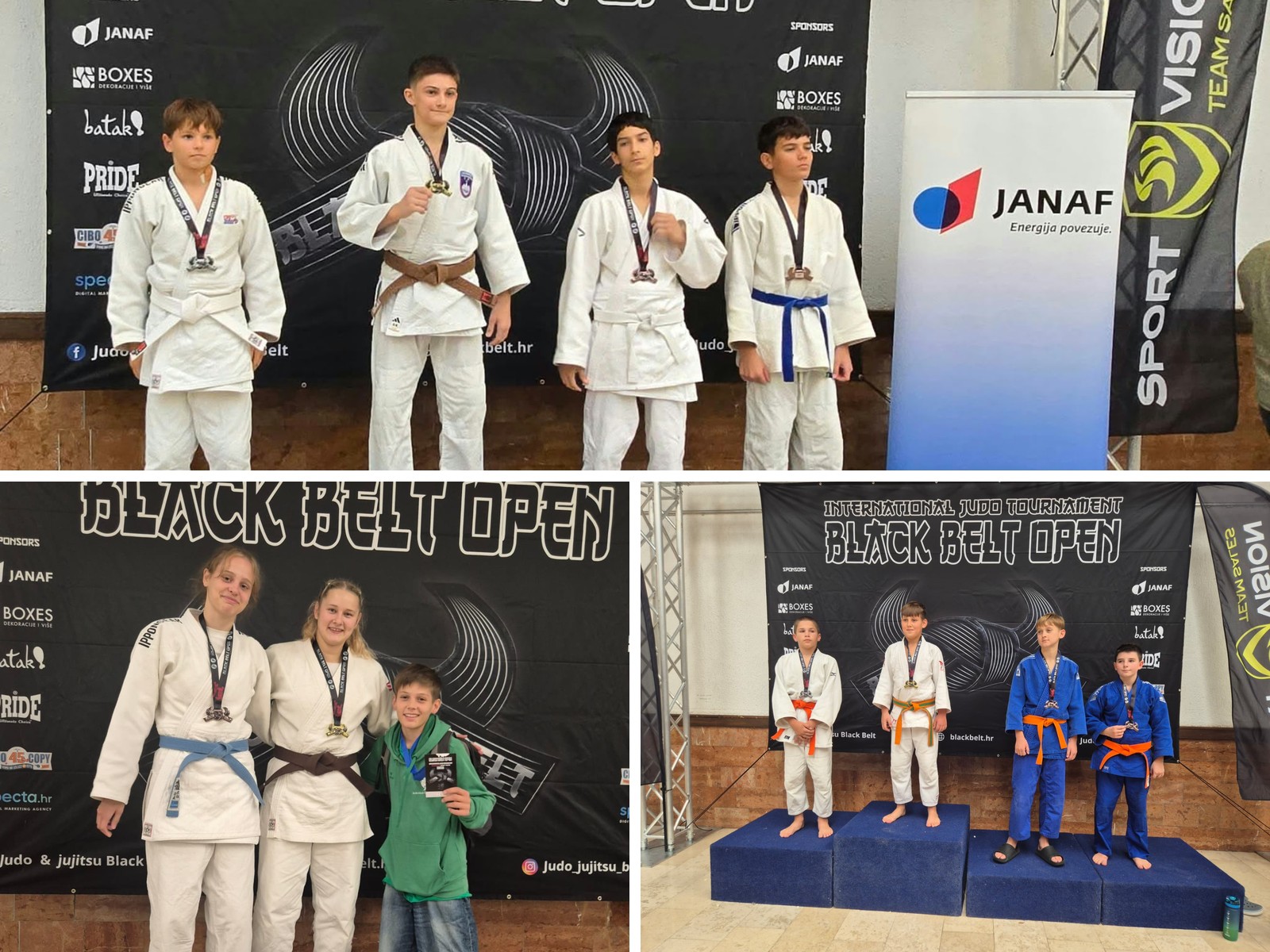 Uspešen začetek sezone na Black Belt Open v Zagrebu