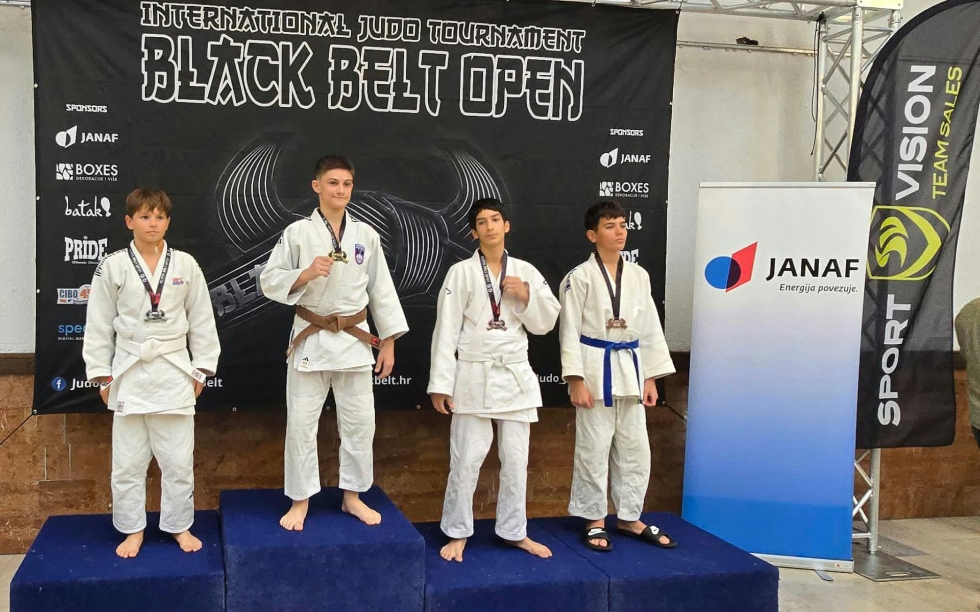 Uspešen začetek sezone na Black Belt Open v Zagrebu